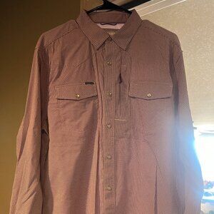 Poncho Long Sleeve Pearl Snap